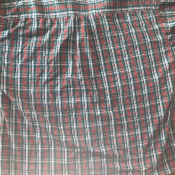 Vintage McGREGOR CLASSICS 2XL Red Green Plaid Button Up Long Sleeve Men’s - Picture 8 of 8